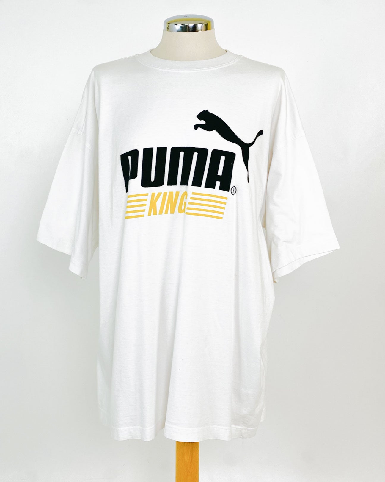 Puma T-shirt Bianca con Stampa Logo Taglia XL