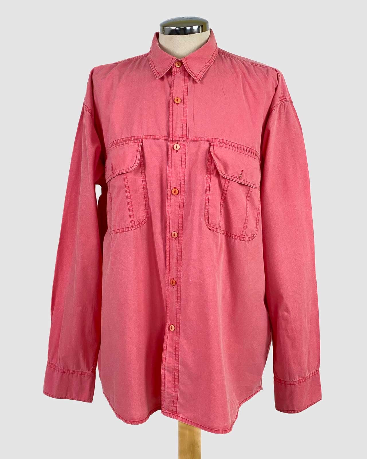 Skipper Camicia Rosa Anni 90 Taglia L