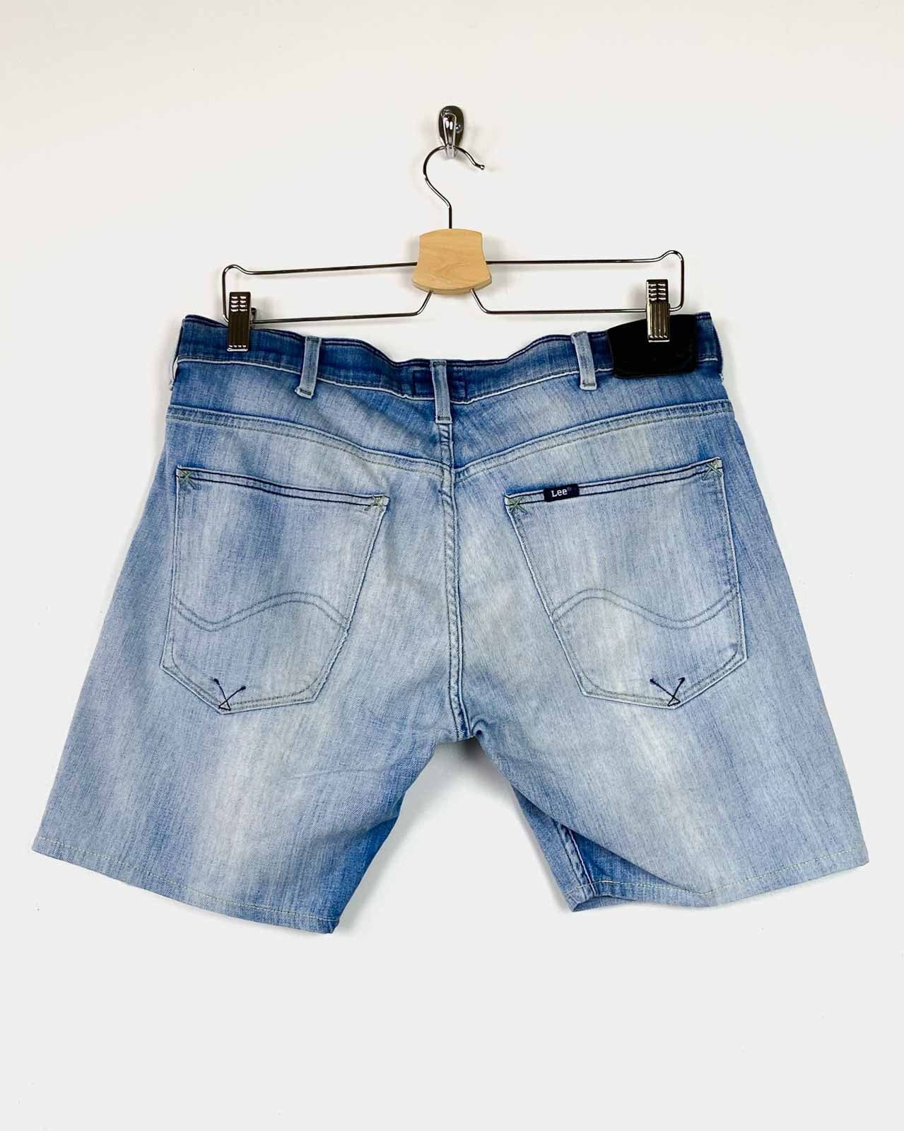 Lee Shorts in Denim Stone Wash Taglia 48