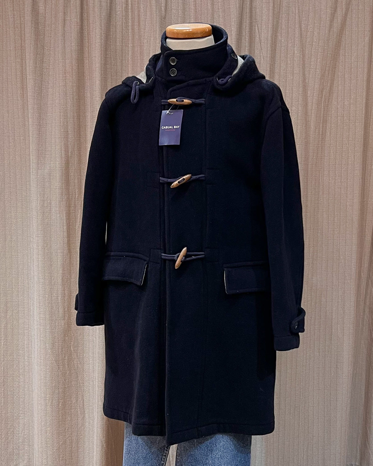 Trussardi Action Cappotto con Cappuccio Removibile Taglia 46