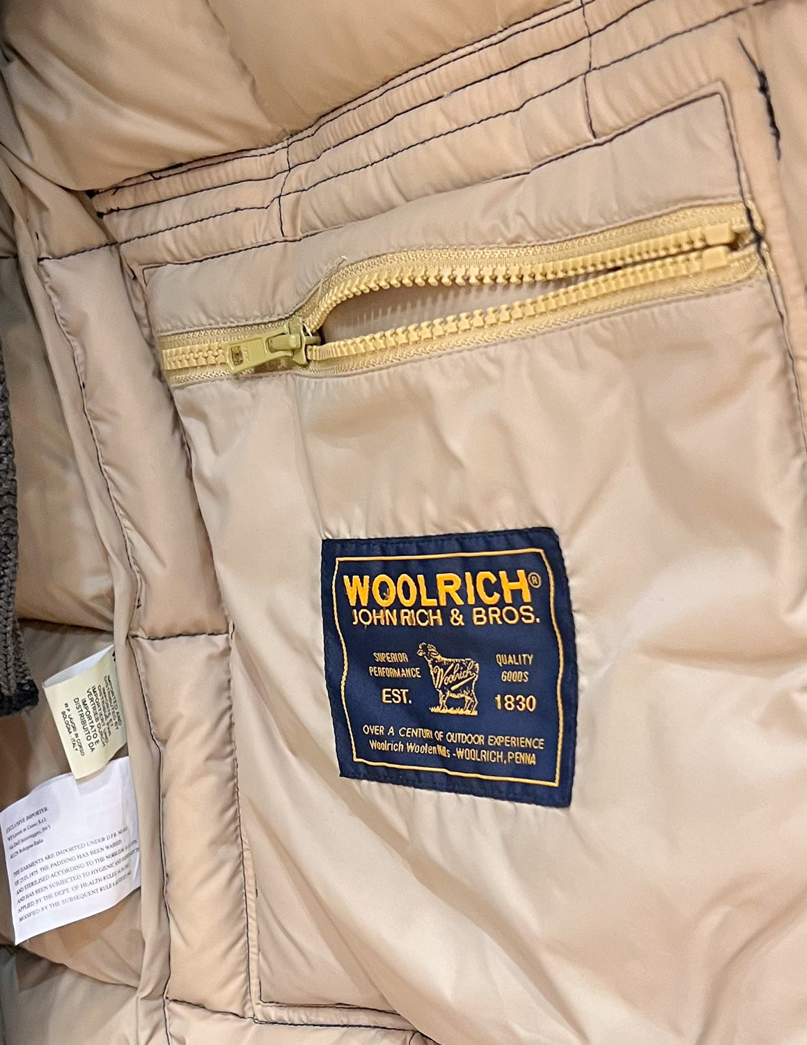 Woolrich - Piumino Lungo Taglia 2XL