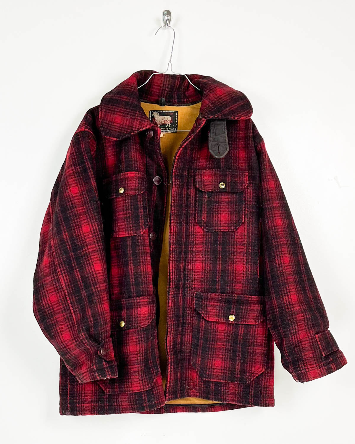 Woolrich - Cappotto In Tartan Taglia L