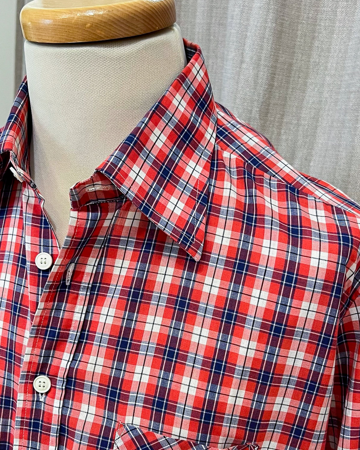 Camicia Vintage A Quadretti Taglia XL