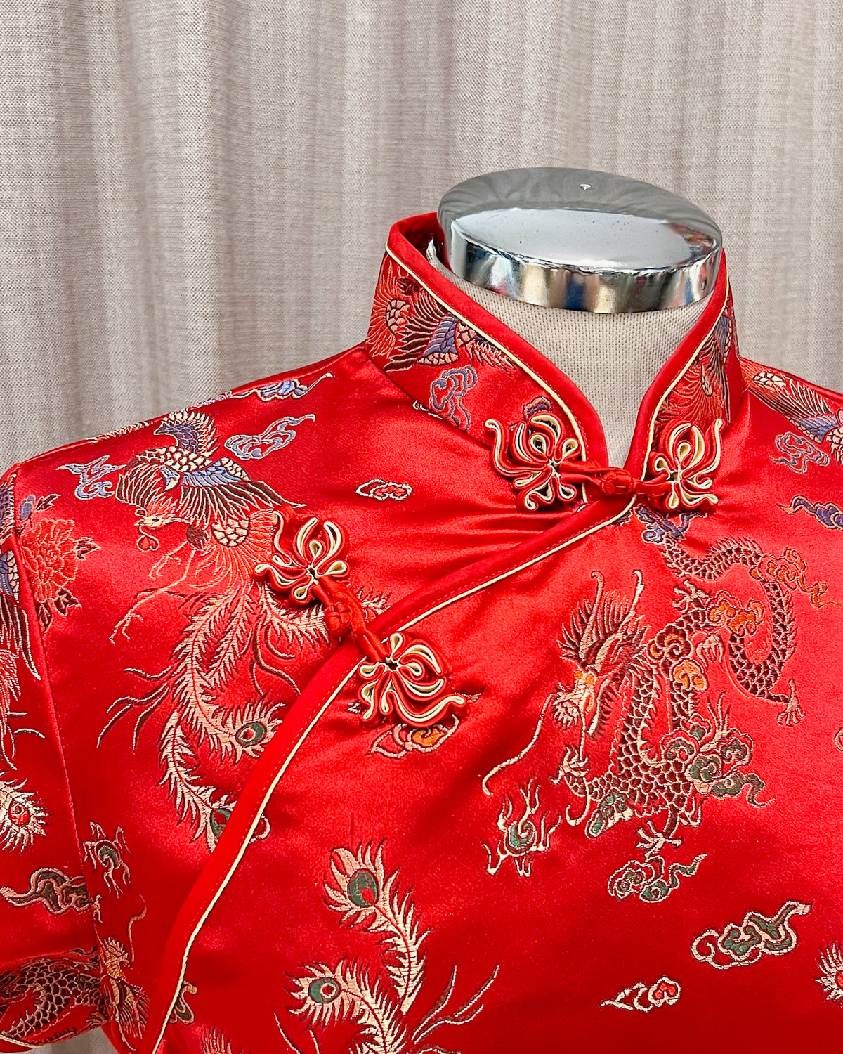 Cheongsam Lungo Taglia L