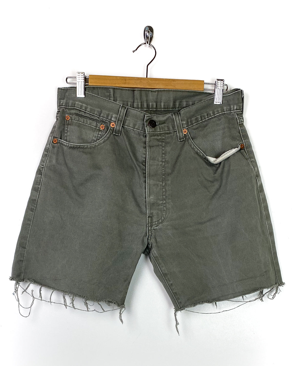 Levis White Tab 551 - Shorts Taglia 46