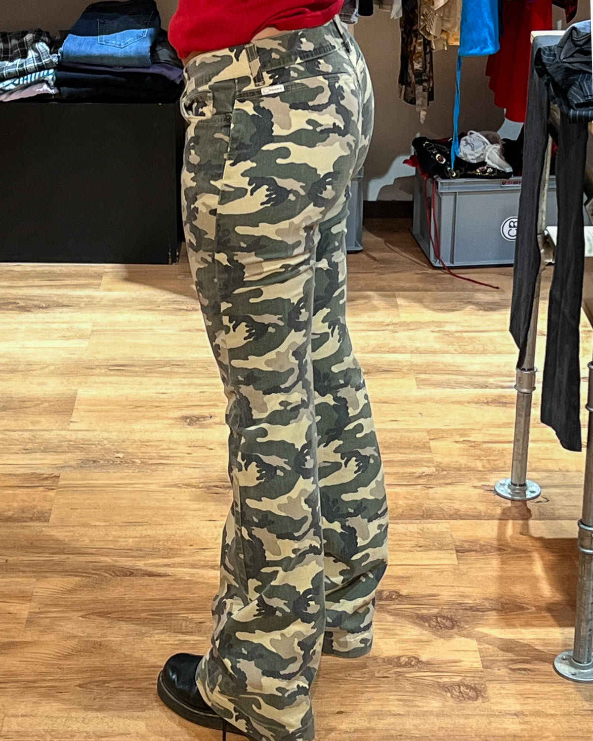 Jeans Flare Camo - M/L