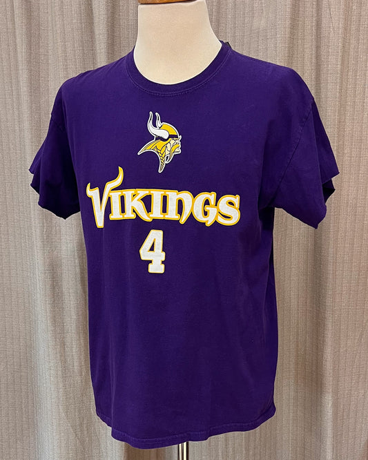 Vikings Vintage Tee Reworked - L