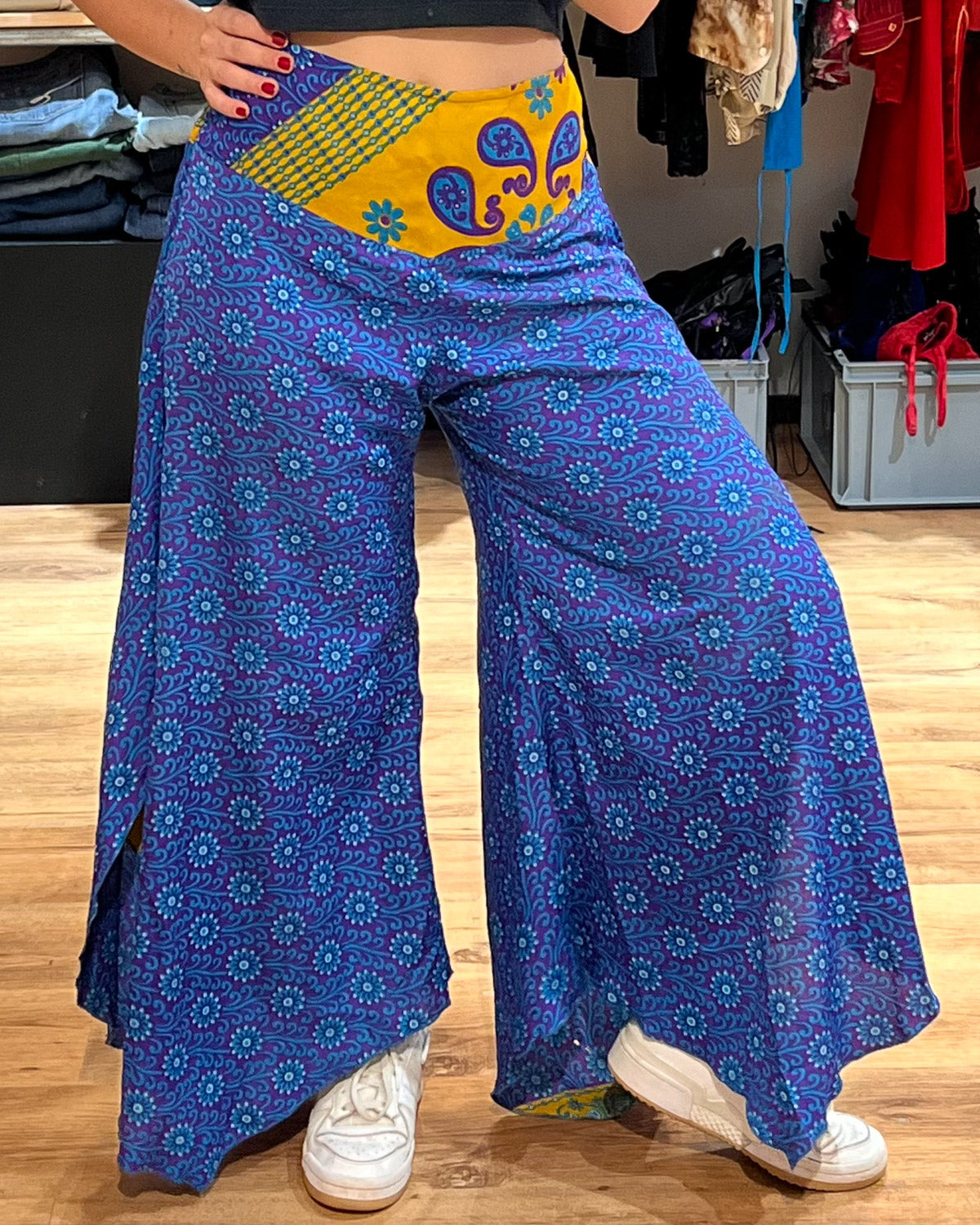 Pantaloni A Fantasia Vintage - M/L