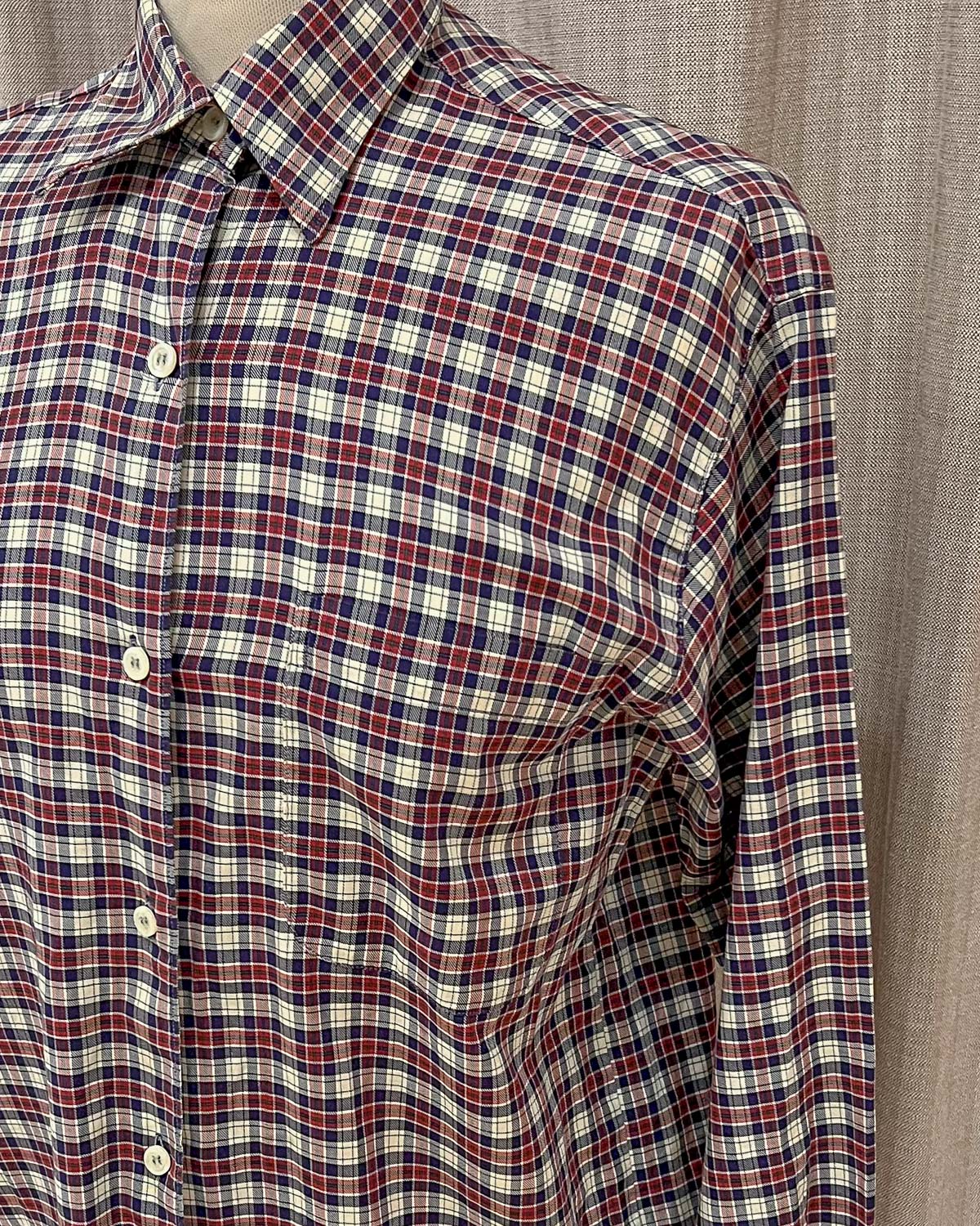 Camicia A Quadri Vintage - S