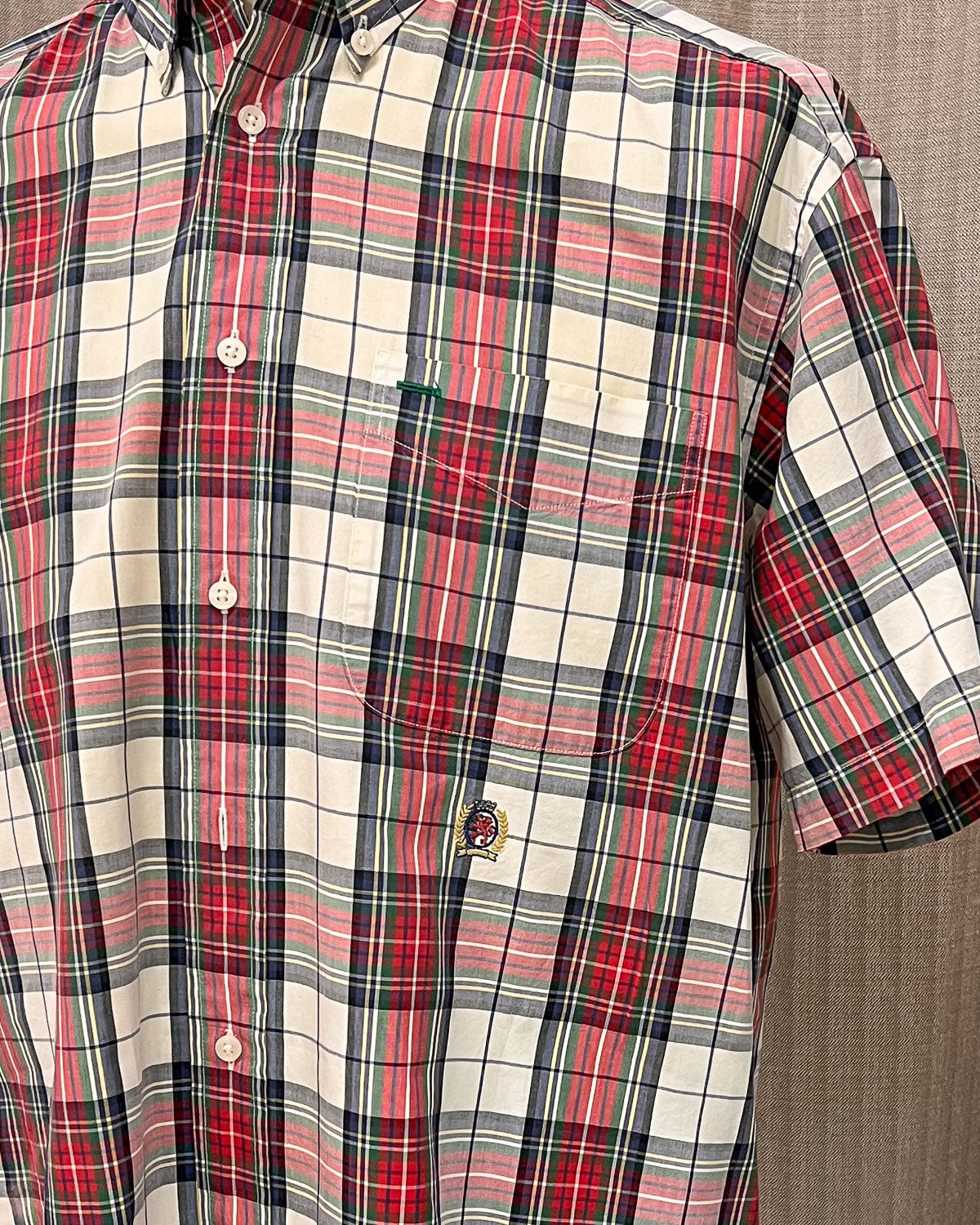 Tommy Hilfiger Camicia A Quadri Vintage M