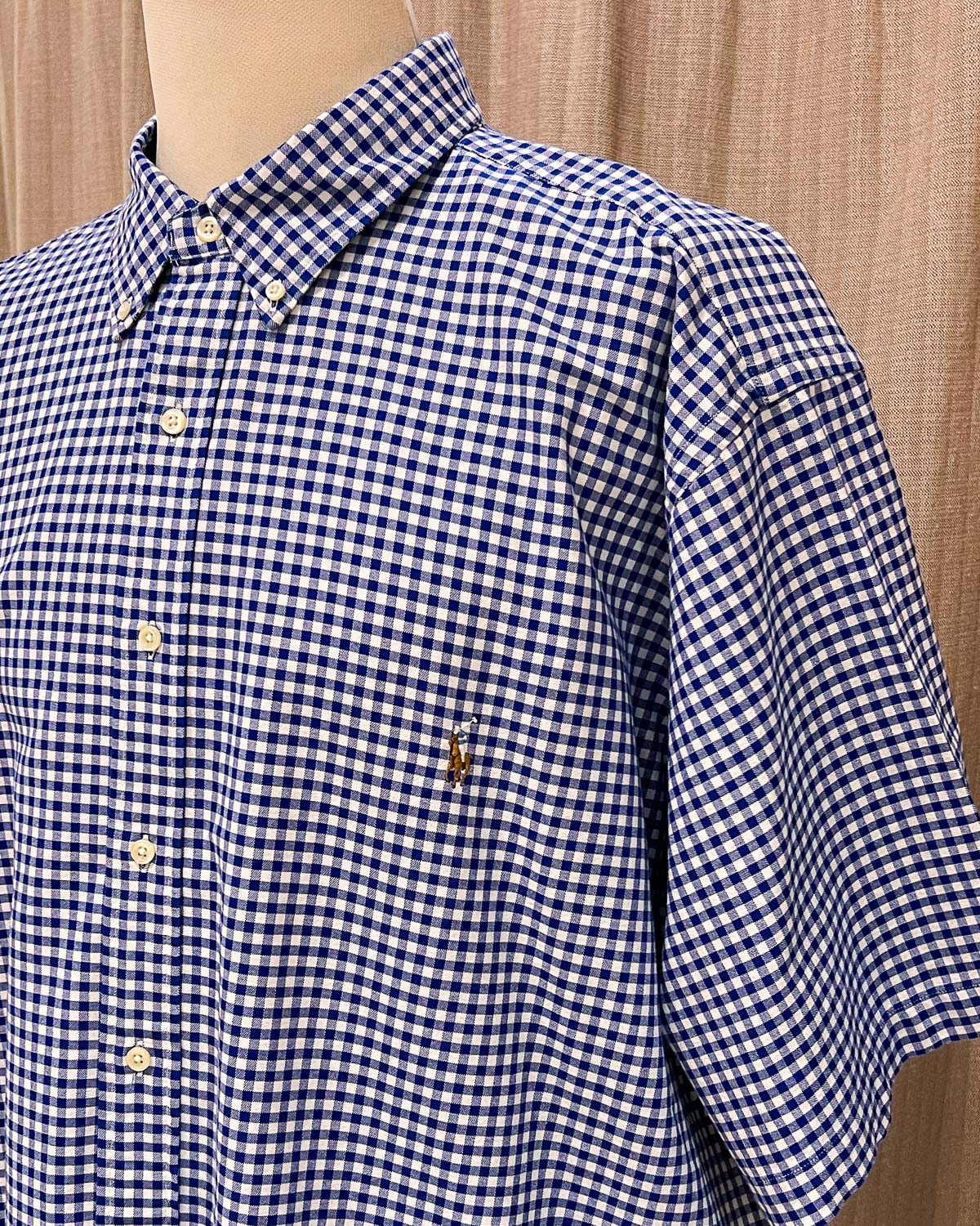 Ralph Lauren Camicia A Quadretti Oversize 3XL