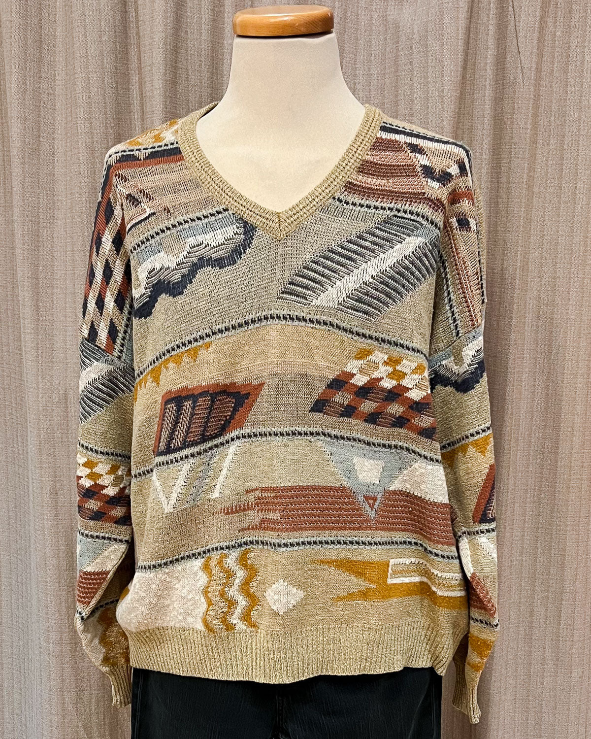 Maglione Vintage A Fantasia - XL