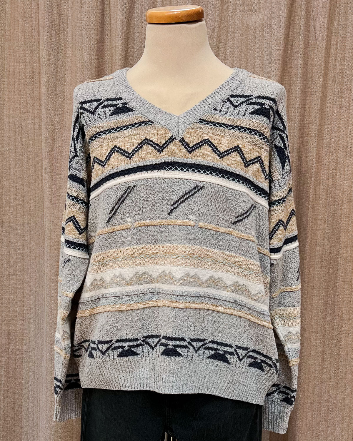 Maglione Vintage A Fantasia - XL