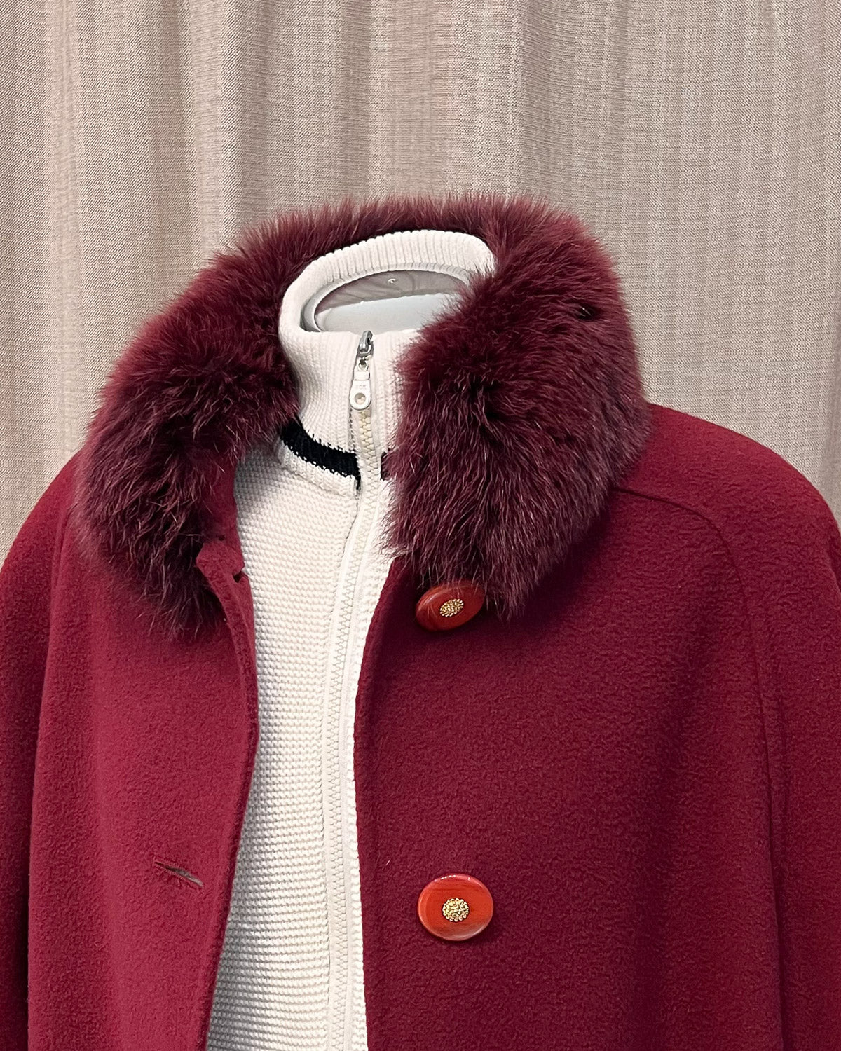 Cappotto Lungo in Lana e Mohair - L