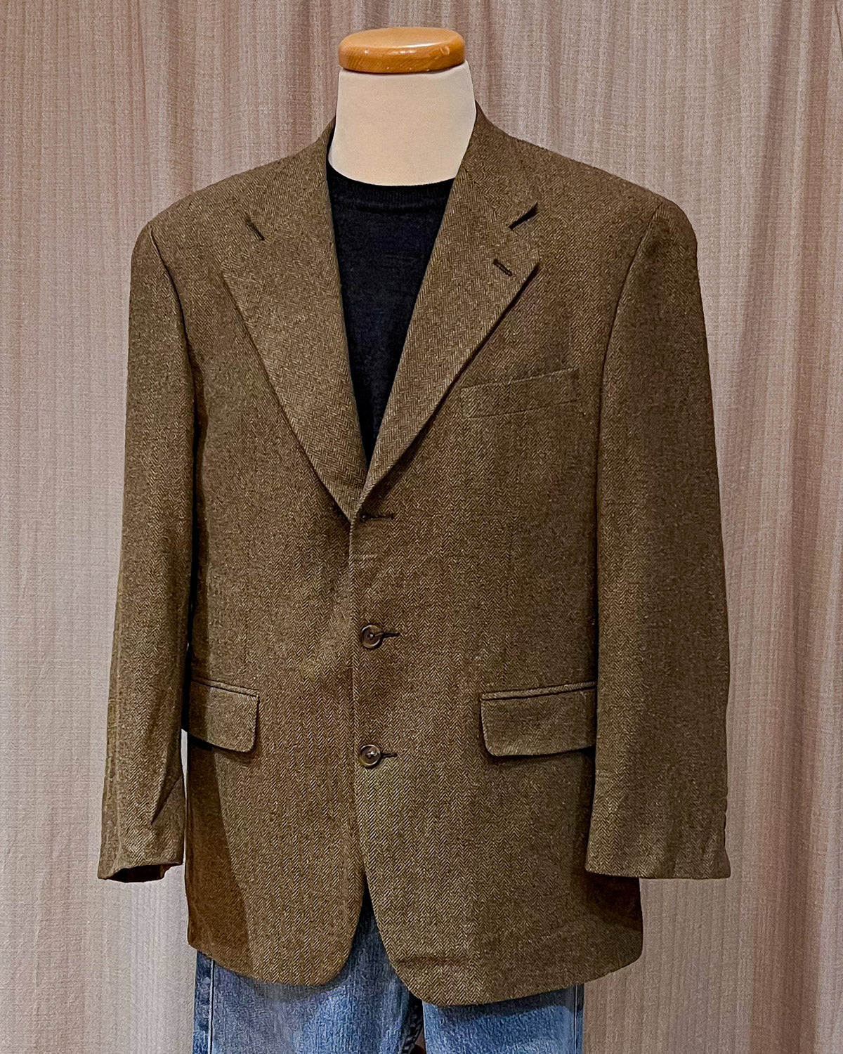 Ralph Lauren Chaps - Blazer In Lana e Seta - L