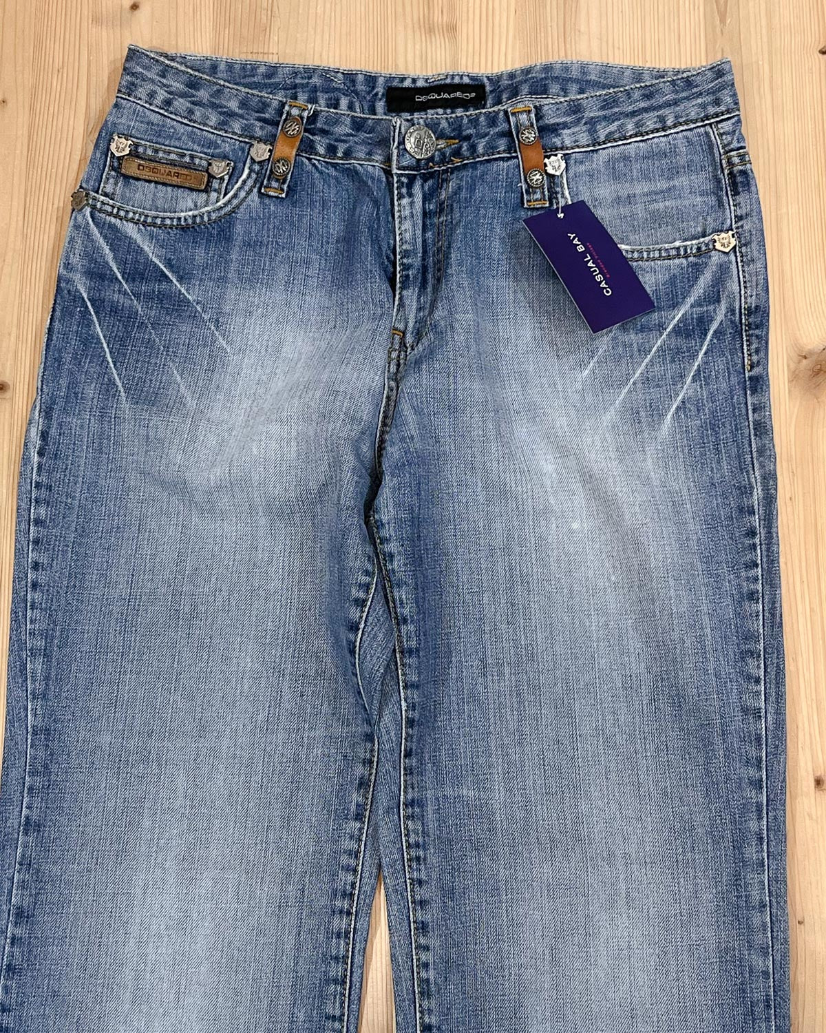 Dsquared2  Jeans Y2K Con Patch  Ita 44