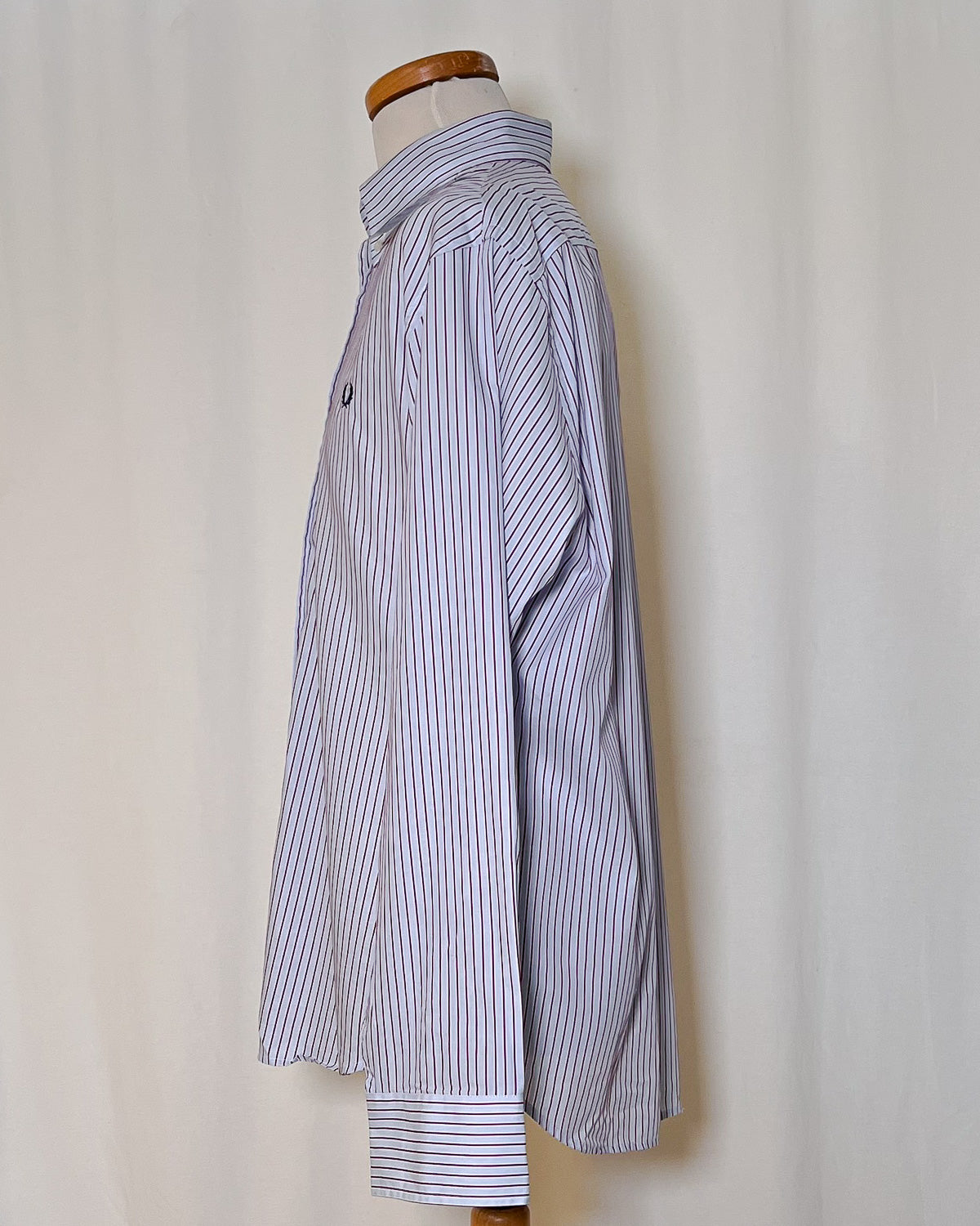 Fred Perry - Camicia A Righe Vintage - 2XL